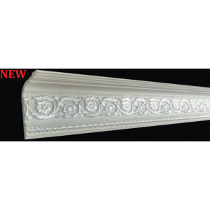 Потолочный плинтус Glanzepol® GP-99 SILVER в Рязани