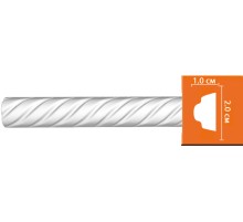 98701/200 молдинг DECOMASTER-2 (20х10х2400мм) в Рязани