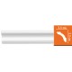 96250/35 FLEXIBLE плинтус DECOMASTER-2 (35х35х2400мм)
