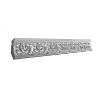 Потолочный плинтус Glanzepol® GP-28 SILVER в Рязани