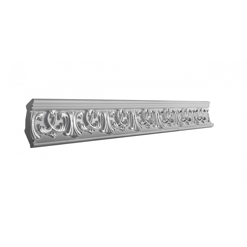 Потолочный плинтус Glanzepol® GP-28 SILVER