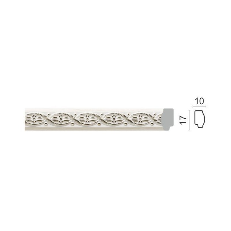158-7 Молдинг (17х10х2400 мм) 56