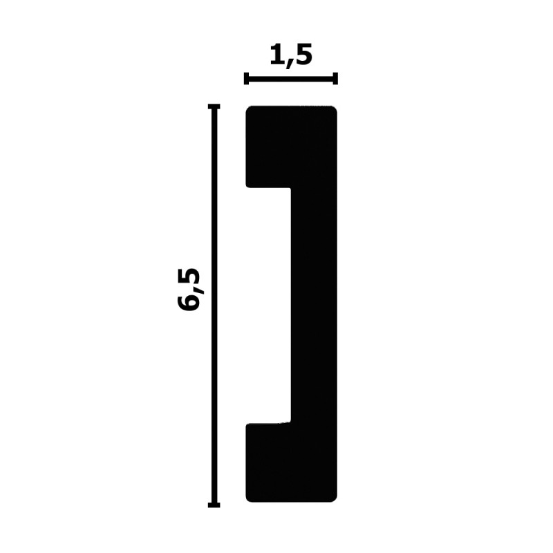 Молдинг дюрополимер P33