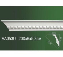 Карниз полиуретановый AA053U в Рязани