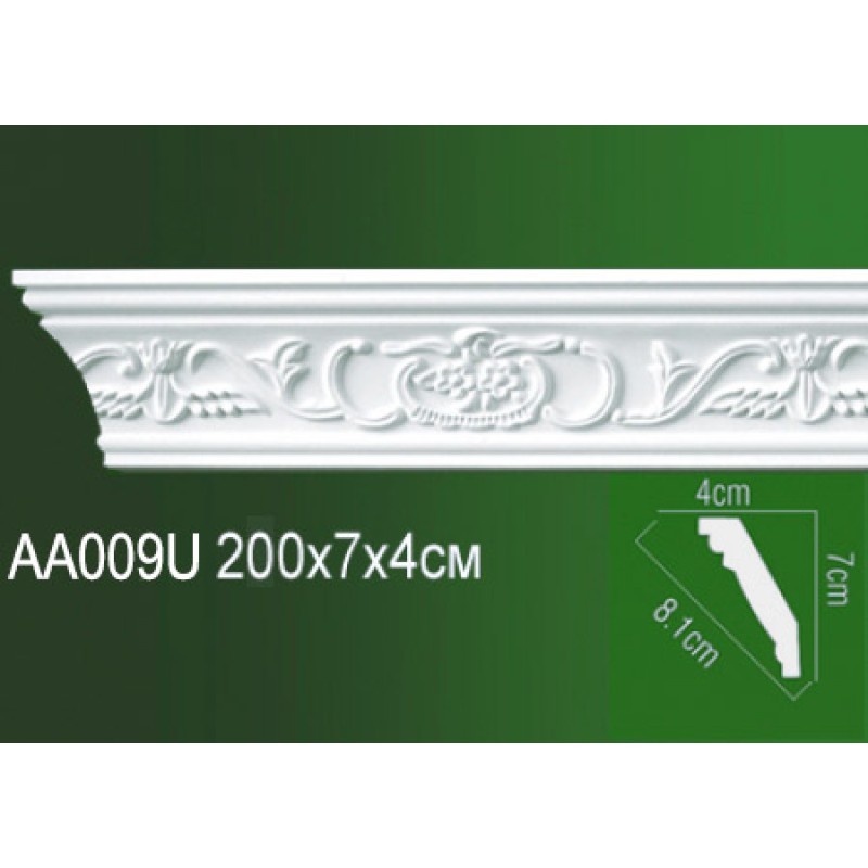Карниз полиуретановый AA009U