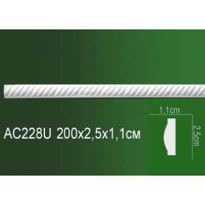 Молдинг полиуретановый AC228U