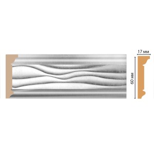 D219-375 ШК/30 плинтус DECOMASTER(60*17*2400 мм)