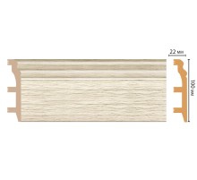 D232-1070 ШК/14 Плинтус напольн.DECOMASTER(100*22*2400 мм) в Рязани
