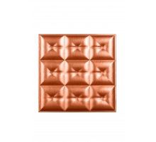 Мягкая стеновая панель из экокожи Boss 400х400 мм - Bronze в Рязани