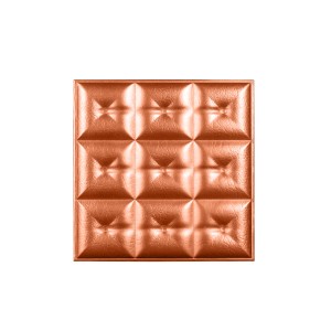 Мягкая стеновая панель из экокожи Boss 400х400 мм - Bronze в Рязани