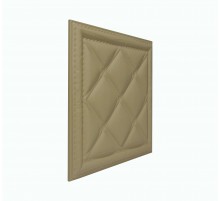 Мягкая стеновая панель из экокожи Classic 400х400 мм - Brandy в Рязани
