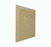 Мягкая стеновая панель из экокожи Petal 400х400 мм - Peach в Рязани