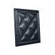 Мягкая стеновая панель  из экокожи Classic 400х400 мм - Aluminium