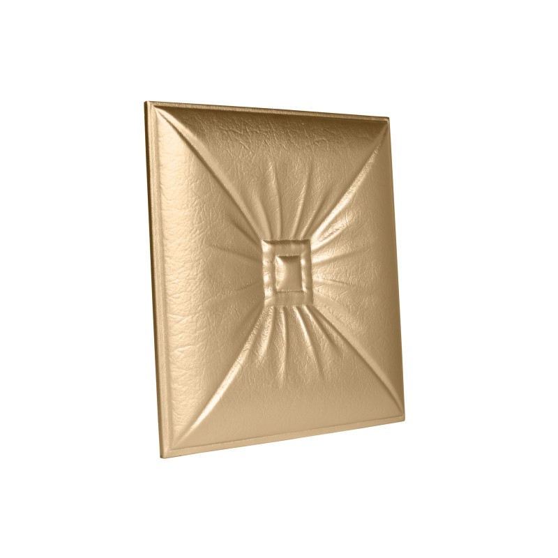 Мягкая стеновая панель Soft 400х400 мм - Gold