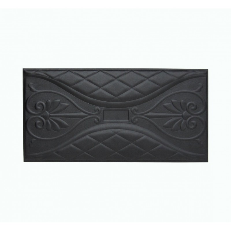 Мягкая стеновая панель Romantic 300х600 мм - Black