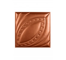 Мягкая стеновая панель из экокожи Petal 400х400 мм - Bronze в Рязани