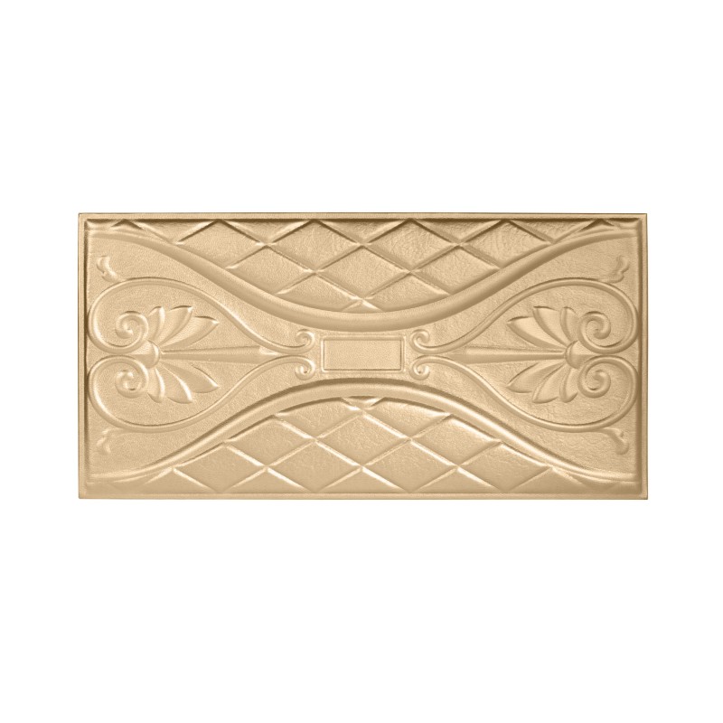 Мягкая стеновая панель Romantic 300х600 мм - Gold