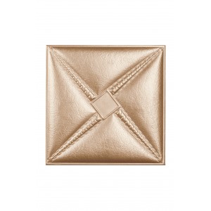 Мягкая стеновая панель из экокожи Stella - Gold в Рязани
