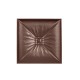 Мягкая стеновая панель Soft 400х400 мм - Nut