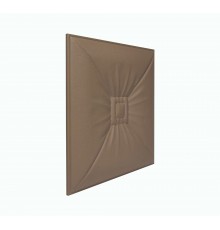 Мягкая стеновая панель Soft 400х400 мм - Coffee