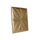 Мягкая стеновая панель Four Seasons 400х400 мм - Gold