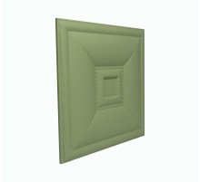 Мягкая стеновая панель Style 400х400 мм - Olive в Рязани