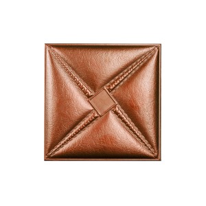 Мягкая стеновая панель из экокожи Stella - Bronze в Рязани