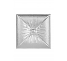 Мягкая стеновая панель Soft 400х400 мм - Silver в Рязани