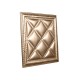 Мягкая стеновая панель  из экокожи Classic 400х400 мм - Gold