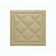Мягкая стеновая панель из экокожи Classic 400х400 мм - Peach