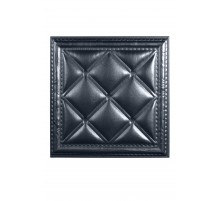 Мягкая стеновая панель  из экокожи Classic 400х400 мм - Aluminium в Рязани