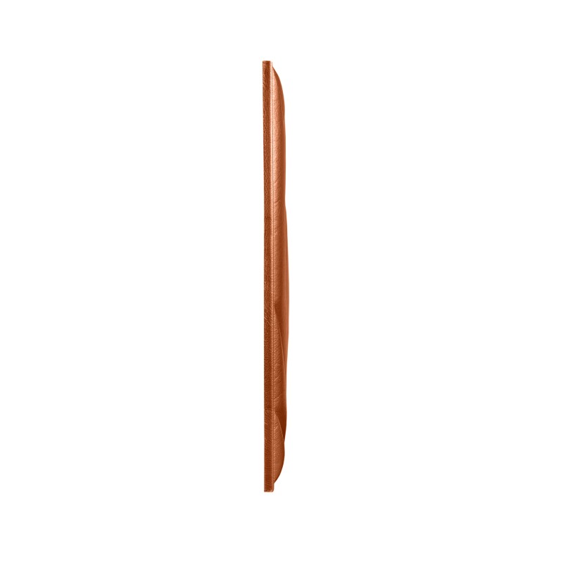 Мягкая стеновая панель из экокожи Petal 400х400 мм - Bronze