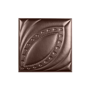 Мягкая стеновая панель из экокожи Petal 400х400 мм - Nut в Рязани