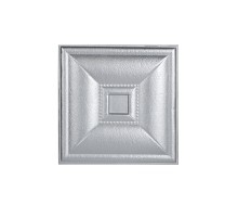 Мягкая стеновая панель Style 400х400 мм - Silver в Рязани