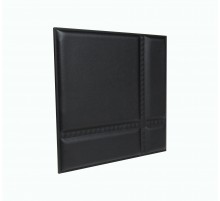 Мягкая стеновая панель Strong 400х400 мм - Black в Рязани