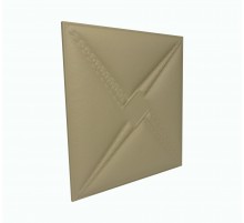 Мягкая стеновая панель из экокожи Stella 400х400 мм - Brandy в Рязани
