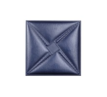 Мягкая стеновая панель из экокожи Stella - Navy в Рязани