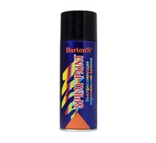 Краска аэрозольная Barton'S Spray Paint Черная глянец в Рязани