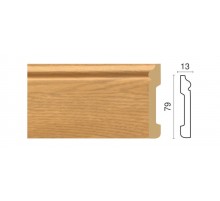 005-84 Плинтус напольный широкий (79x13x2400мм) 24 в Рязани