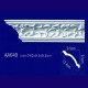 потолочный плинтус с орнаментом Гибкий AA049F