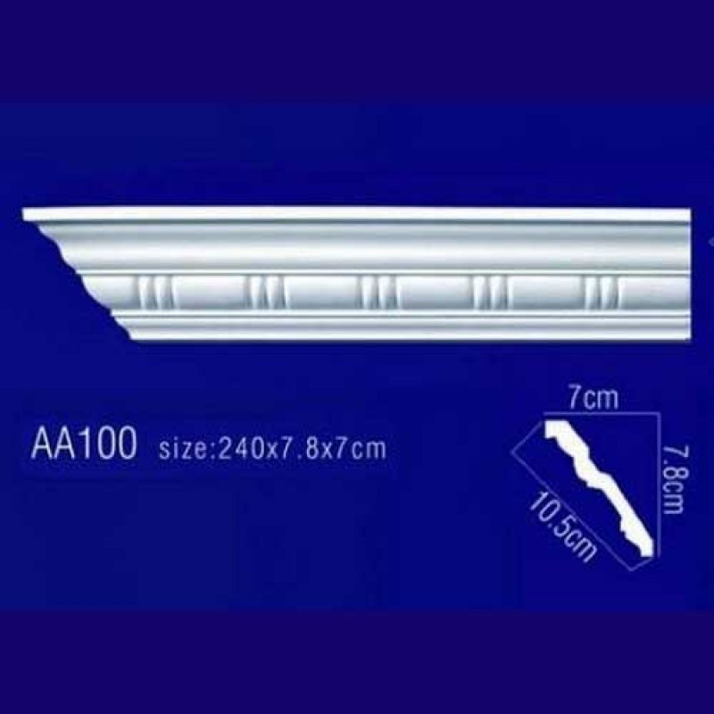 потолочный плинтус с орнаментом AA100