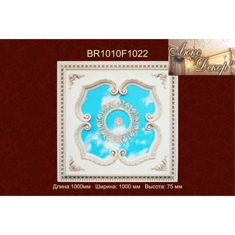 Потолочный цветной купол BR1010-F1-022