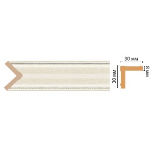 116-15 ШК/28 Угол DECOMASTER (30*30*2400 мм)