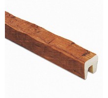 Балка Рустик (дуб светлый) 120х120х4000