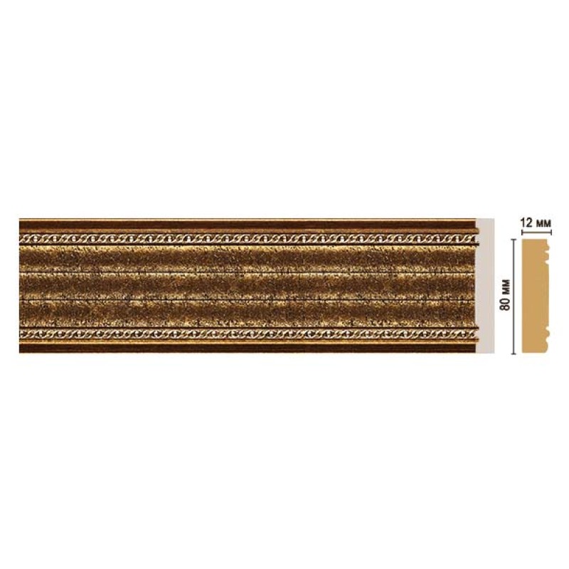 150-43/24 Молдинг (80*12*2400 мм)