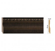 153-56 ШК/18 Плинтус напол. DECOMASTER (95*12*2400 мм) в Рязани
