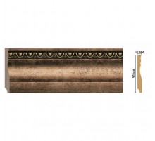 153-57 ШК/18 Плинтус напол. DECOMASTER (95*12*2400 мм) в Рязани
