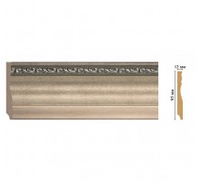 153-59 ШК/18 Плинтус напол. DECOMASTER (95*12*2400 мм) в Рязани