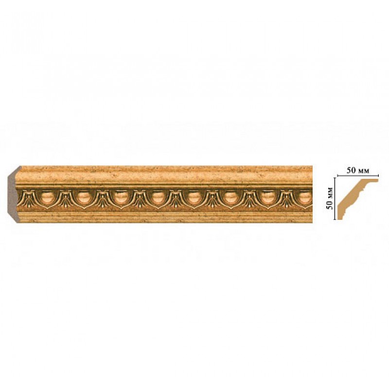 155D-58 ШК/24 Плинтус DECOMASTER (50*50*2400 мм)