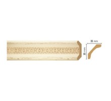 Плинтус потолочный 167s-1028 (35х35х2400)/36